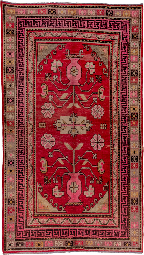 Antique Khotan Area Rug (4' x 8')